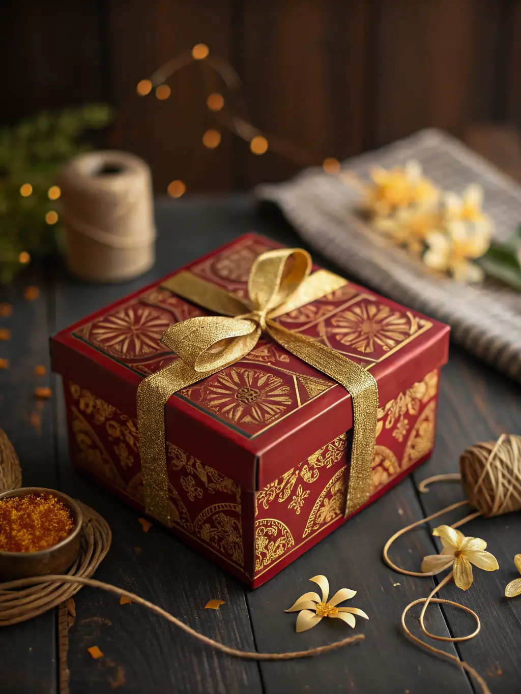 An image of a golden gift box opening, with rays of light shining out, representing the early bird gifts offered to landowners.